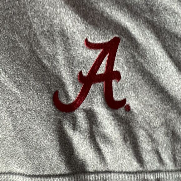 1990s Vintage Colosseum Alabama Crimson Tide Quarter Zip Long Sleeve Shirt XL - Picture 2 of 7